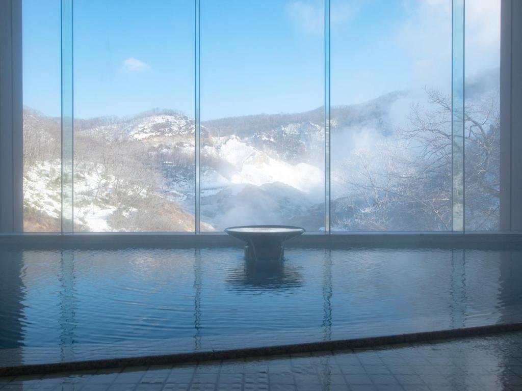 Dai-ichi Takimotokan onsen views