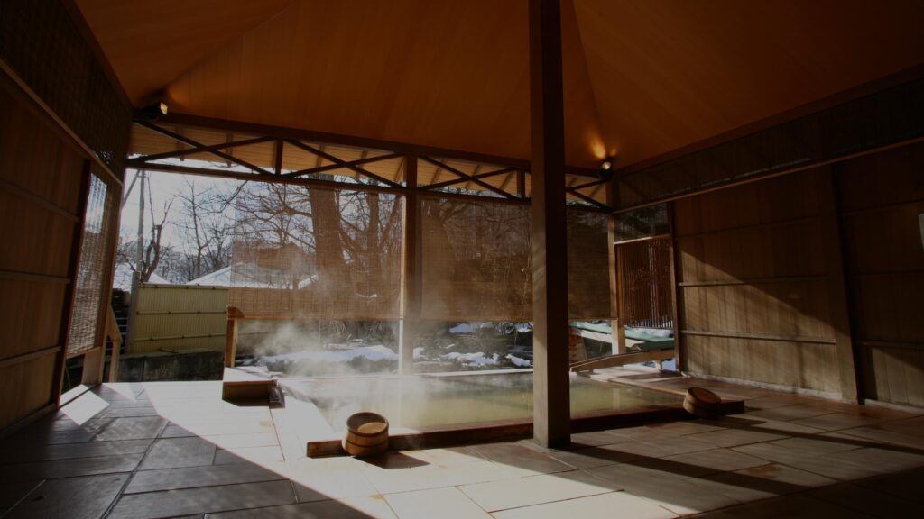 Jyozankei-daiichi Hotel Suizantei oopen air onsen