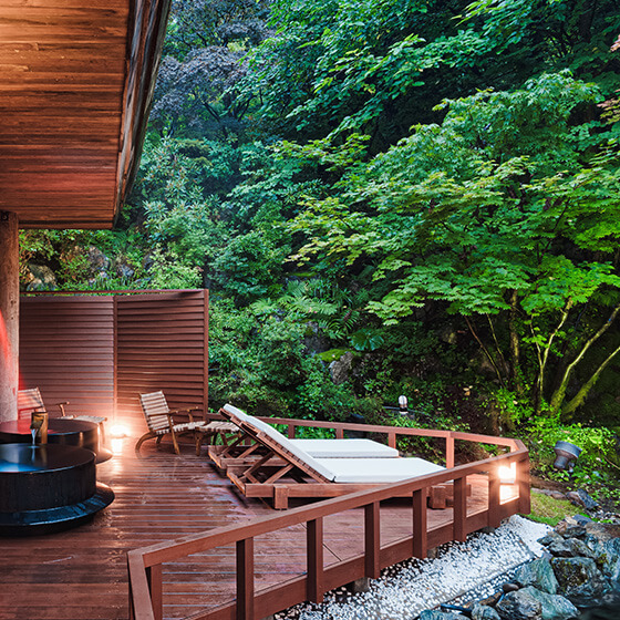 Noboribetsu Grand Hotel private onsen