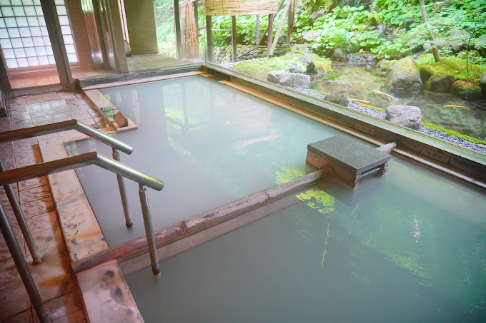 Takinoya Ryokan outdoor facilities onsen