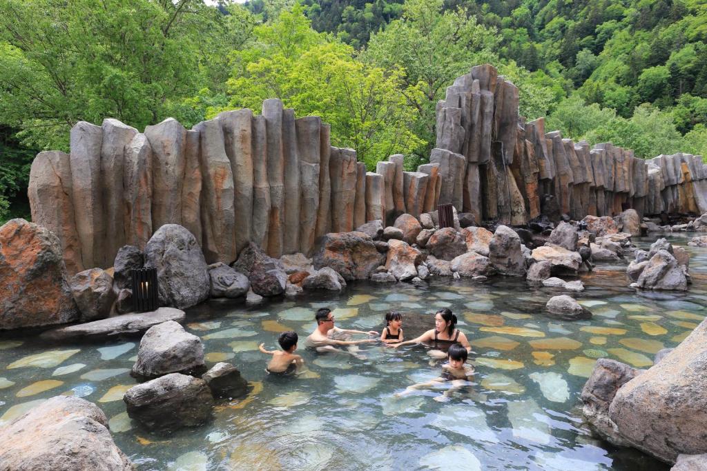 sounkyo hotel outdoor onsen