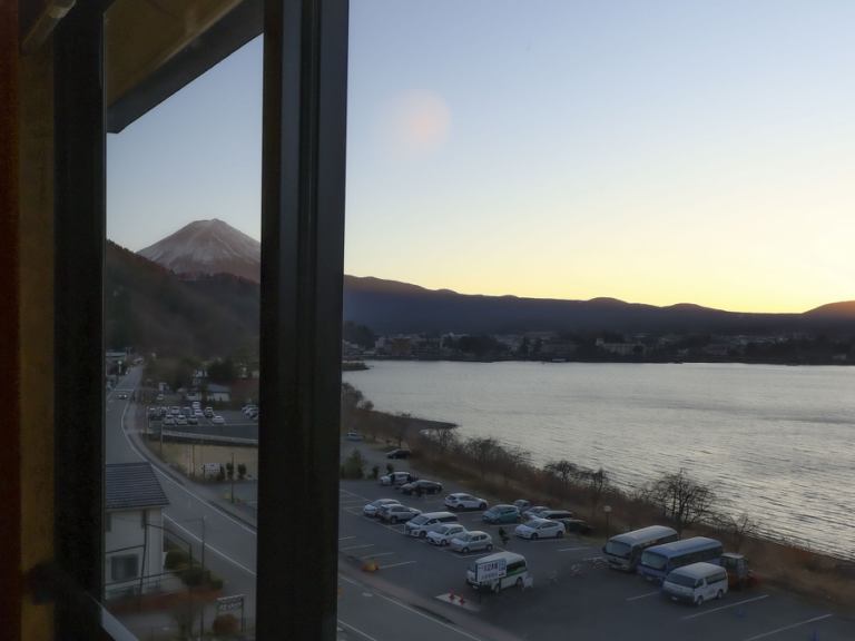 Hotel Asafuji mount fuji views from guestroom