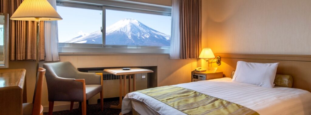 Mount Fuji hotel rooms with Mount Fuji view