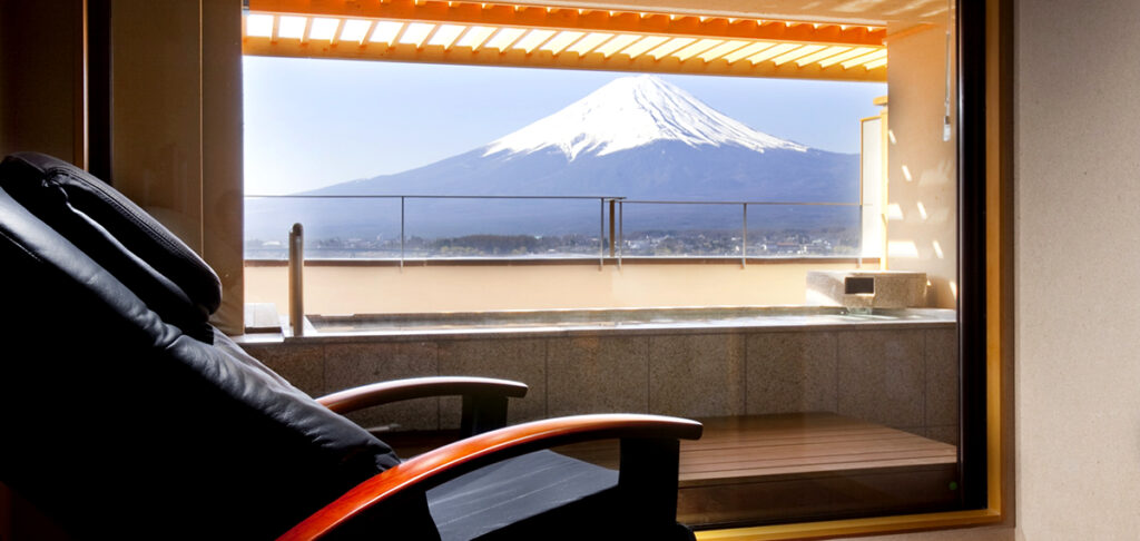 Shuhoukaku Kogetsu room with views of mt fuji