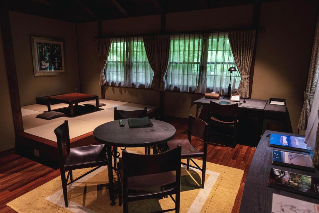 Arimasansoh Goshobessho room with tatami areas