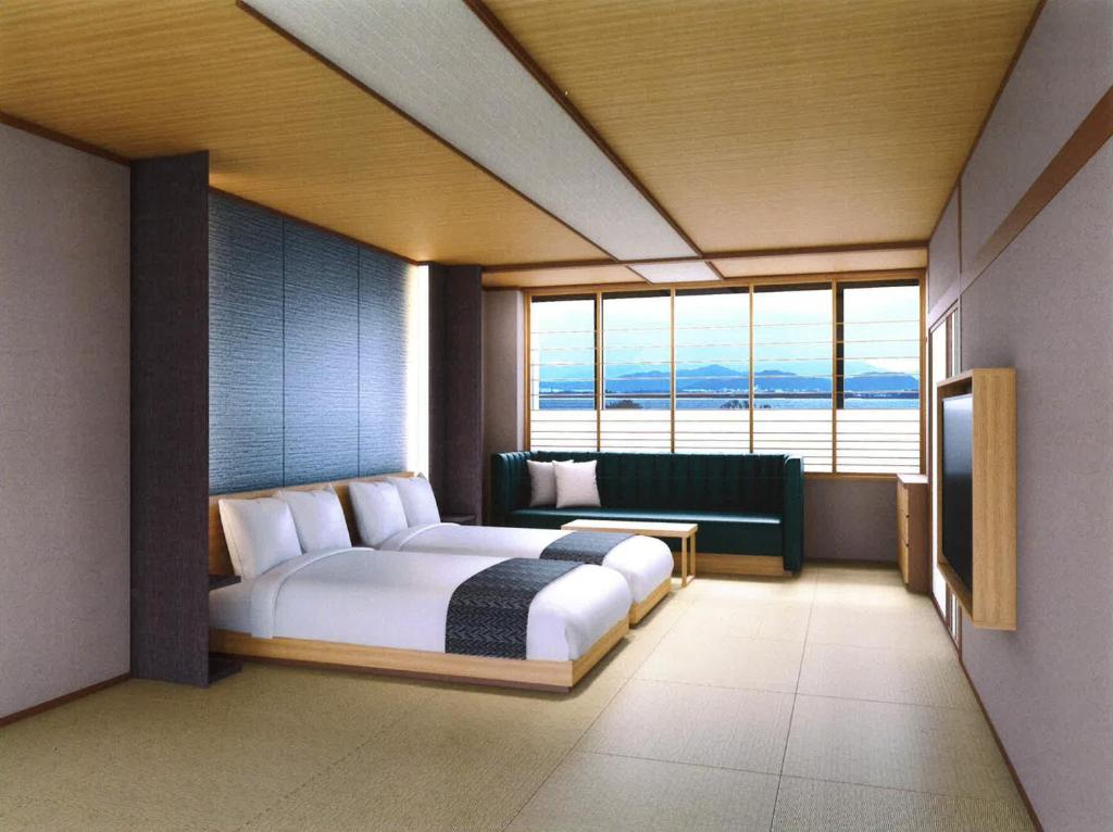 Biwako Ryokusuitei western style room