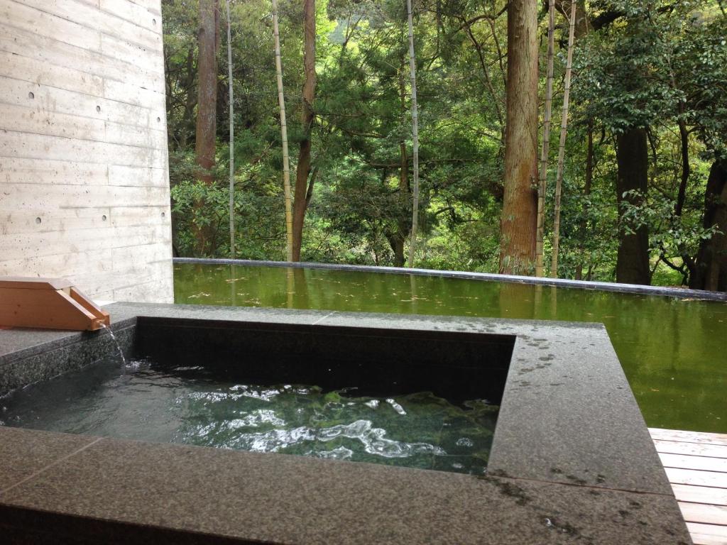 Kinnotake Tonosawa room with private onsen and forest views