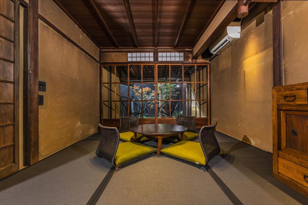 Kishoan relaxing indoor seating area