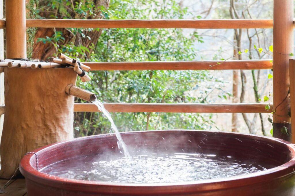 Momiji-ya Annex Kawa-no-Iori private open air bath