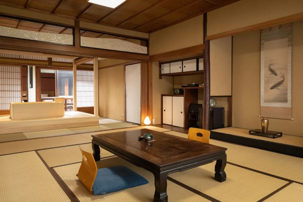 Nazuna Kyoto Nijo-jo tatami floors