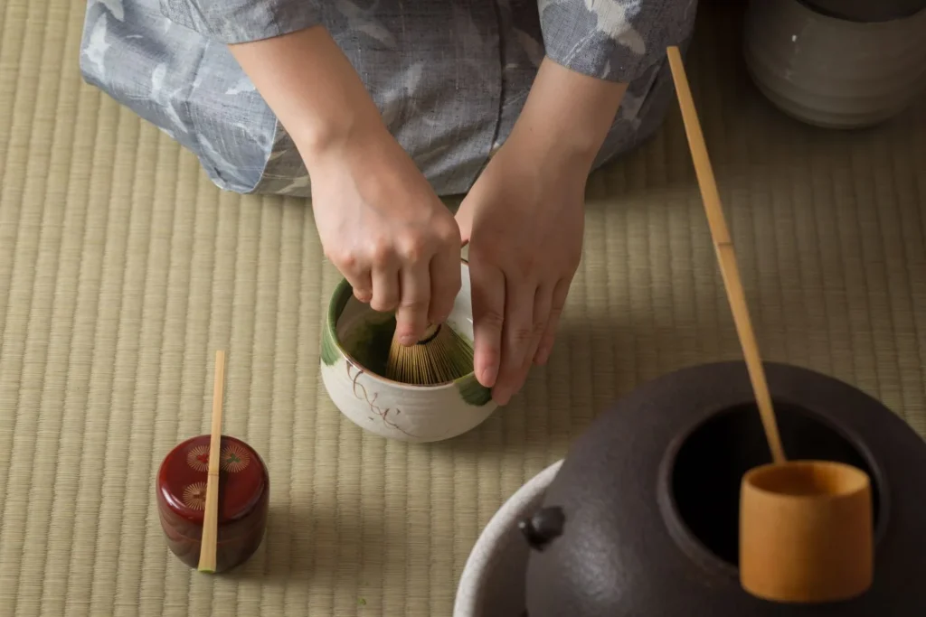 Nazuna Kyoto Nijo-jo tea ceremony