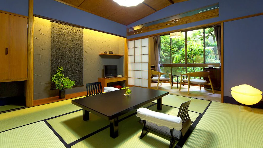 Togetsutei room with tatami