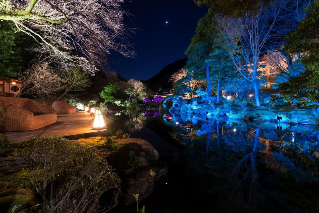 Yoshiike Ryokan stunning at night