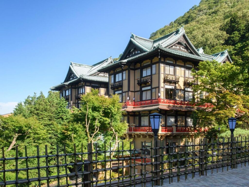 Fujiya Hotel main entrance