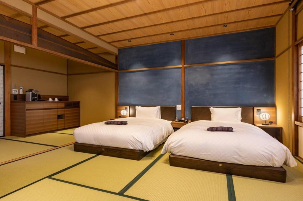 Gion Kyouka western style twin bed