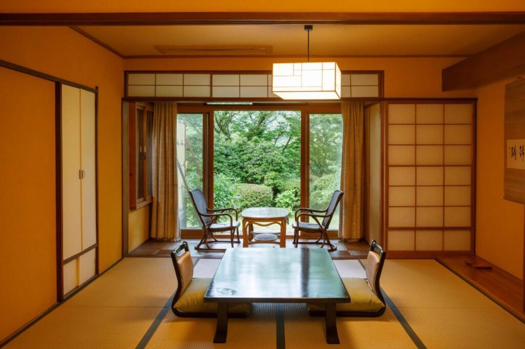 Hakone Kowakien Mikawaya Ryokan tatami floors