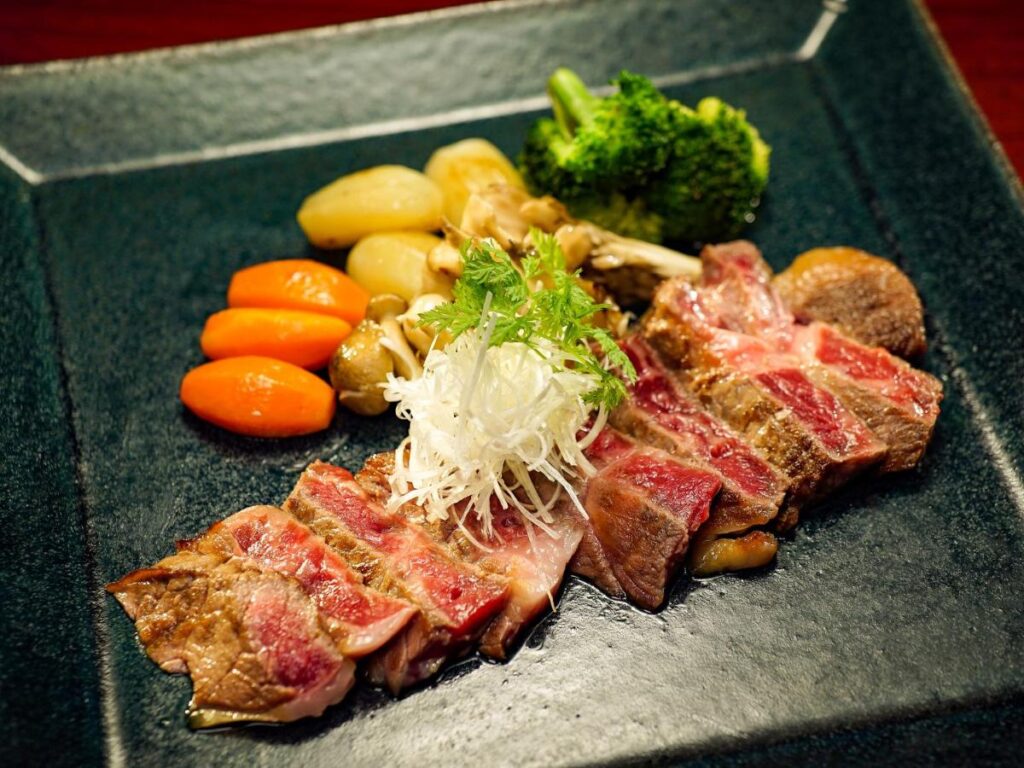 Hakone Onsen Yuyado Yamanoshou meat cuisine