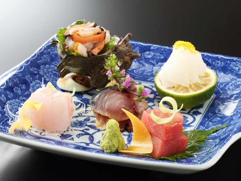 Hananoyado Fukuya cuisine example