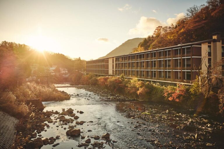 Hotel Indigo Hakone Gora, an IHG Hotel at sunset