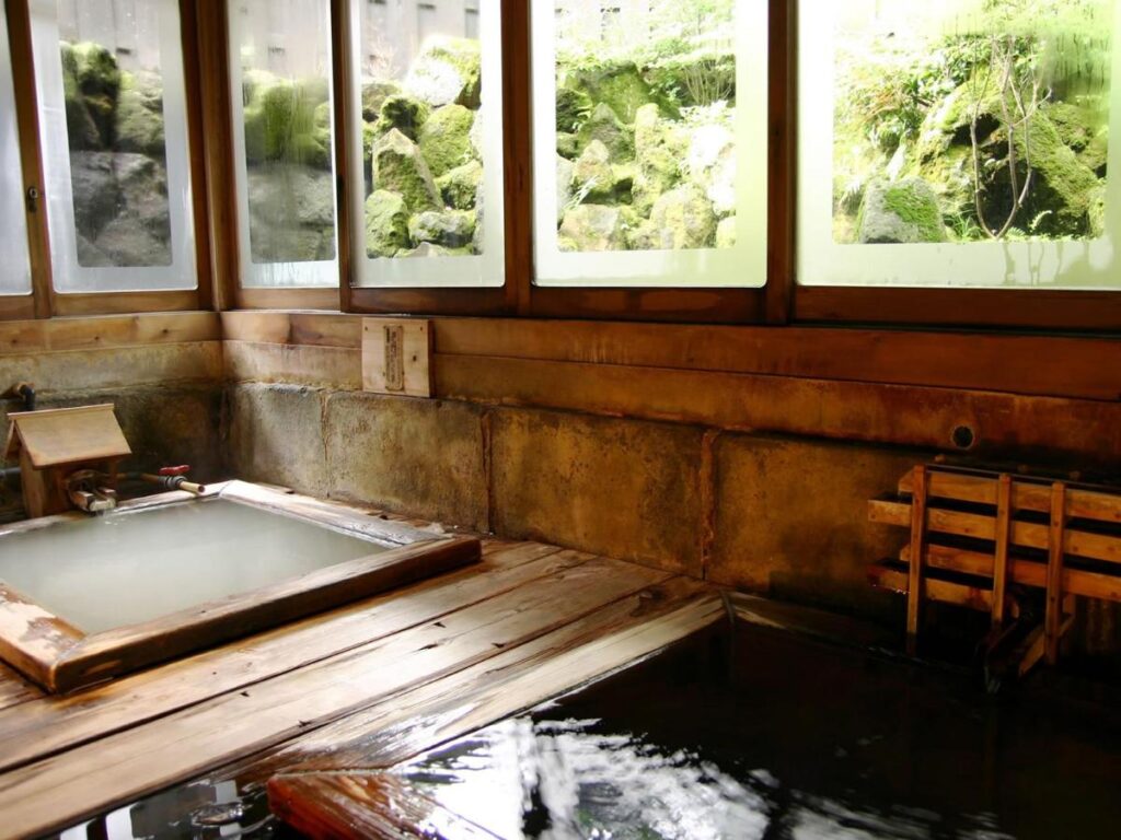 Kinokuniya Ryokan indoor onsen