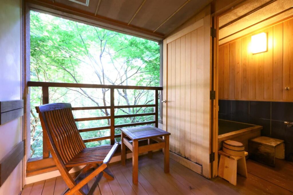 Mizunoto room with private onsen