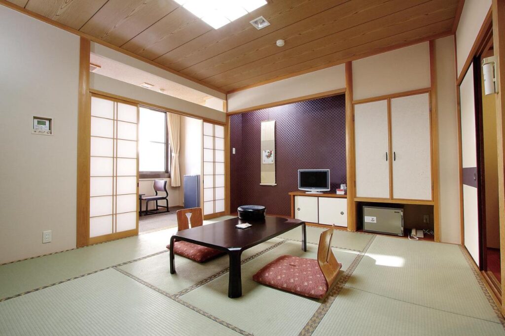 Ryokan Sanoya tatami room