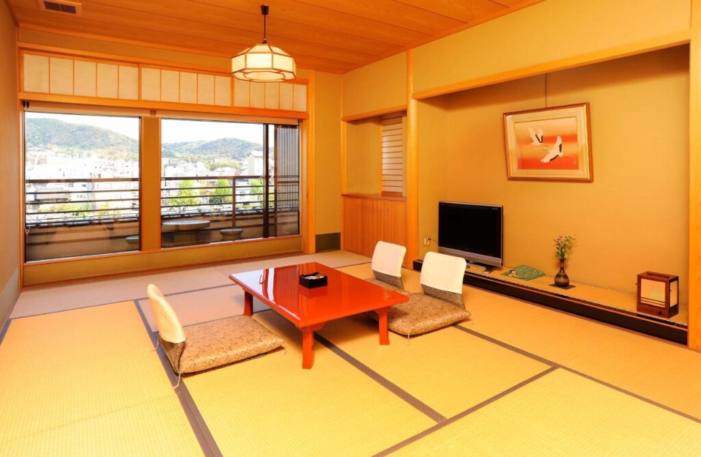 Tazuru Ryokan tatami floor