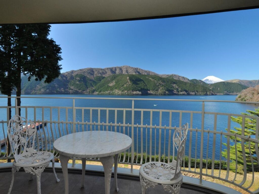 The Prince Hakone Lake Ashinoko lake and mount fuji views