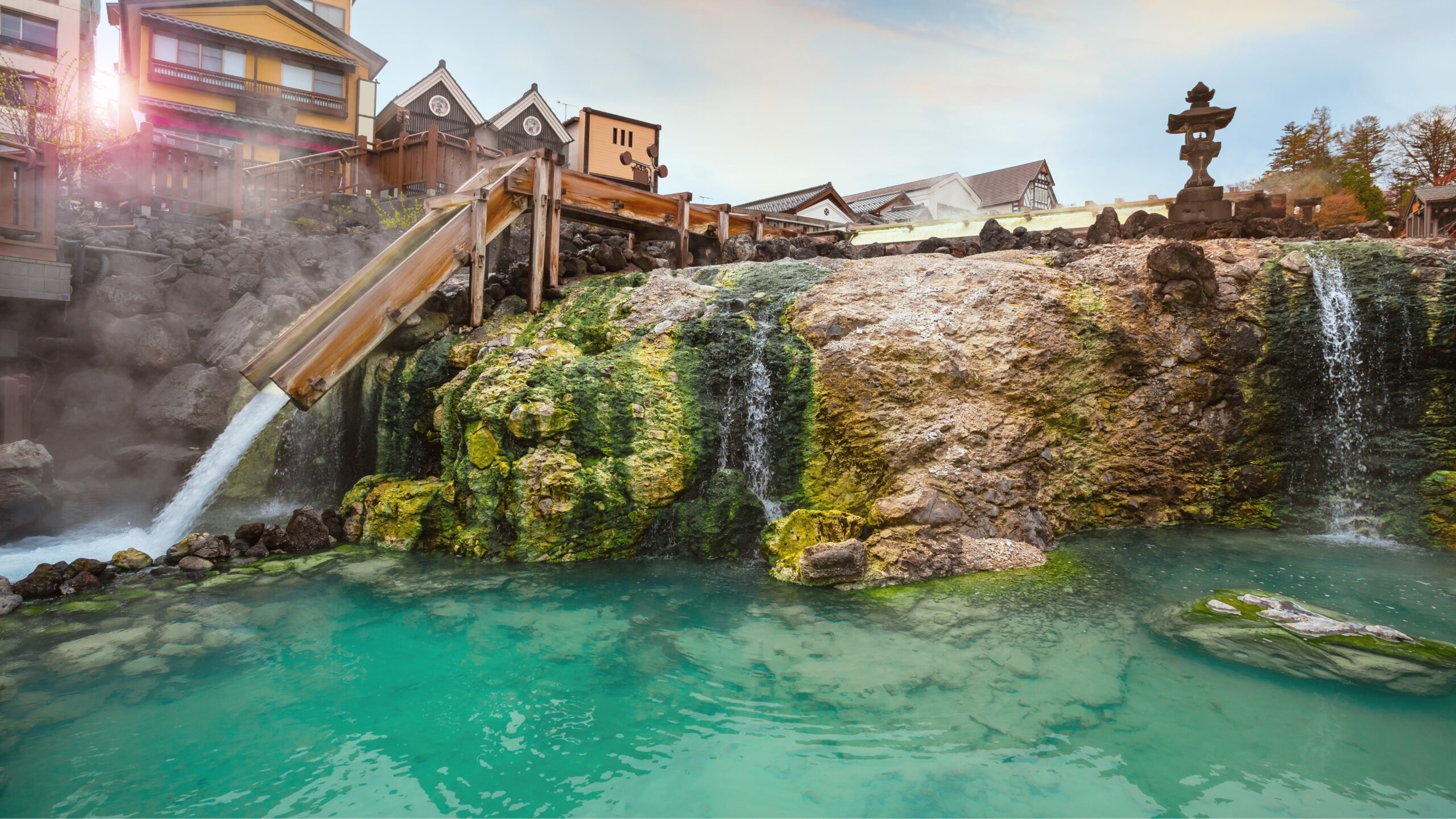 Japanese onsen - Japanese natural thermal hot spring waters