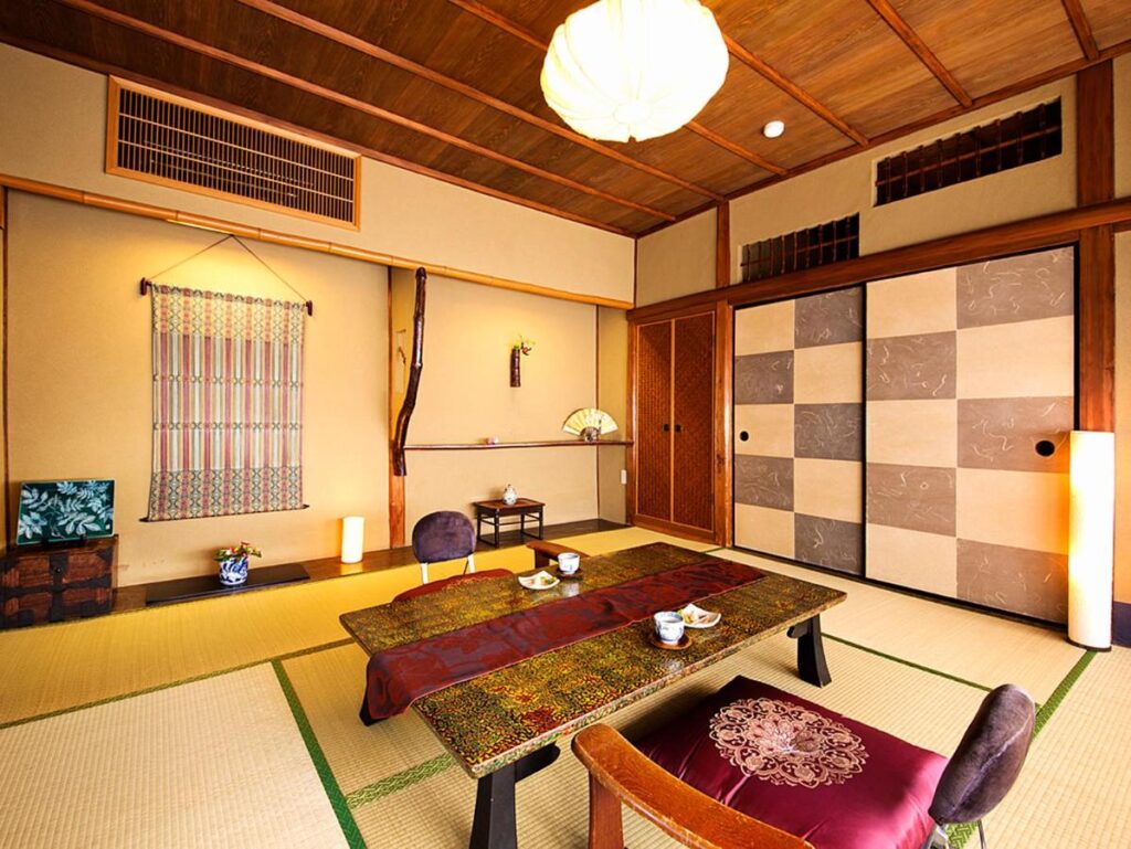 Nanten-en Inn ryokan traditional tatami room