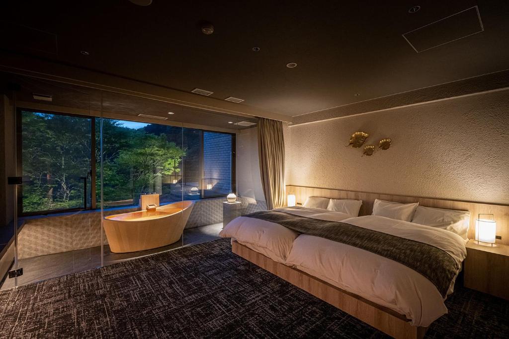 Azumaen Room Tub View