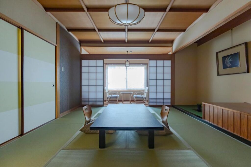 Kinosaki Onsen Sensui Tatami Room Tea Table