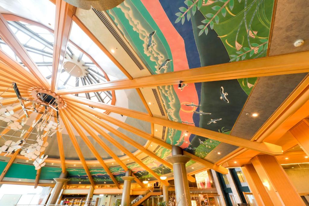 Aenokaze Lobby Ceiling Design