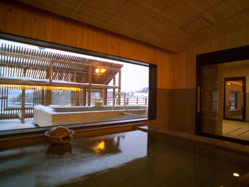 Akan Tsuruga Bessou Hinanoza Onsen View