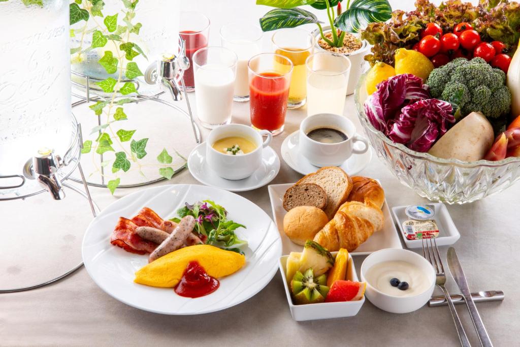 Akari No Yado Togetsu Breakfast Spread