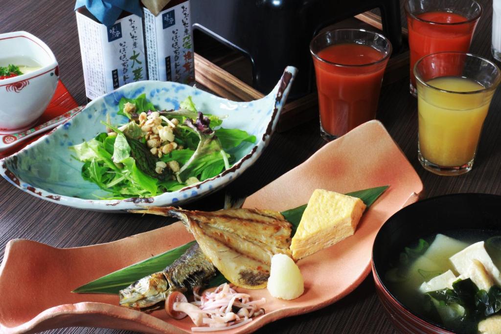 Amane Resort Gahama Japanese Breakfast