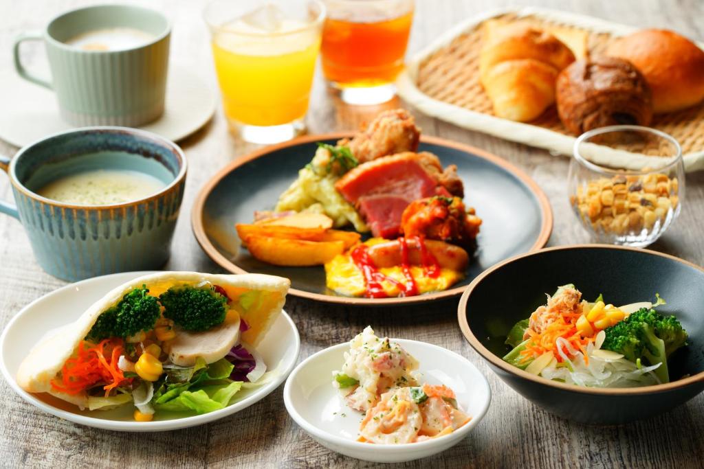 Amanek Beppu Yula Re Beppu Hotel Breakfast Spread