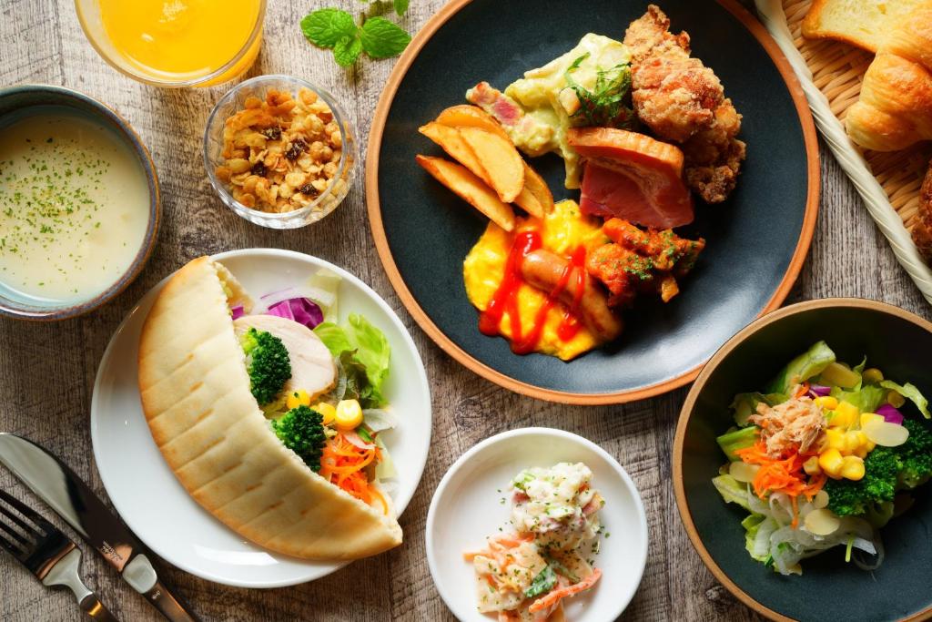 Amanek Beppu Yula Re Beppu Hotel Breakfast Spread