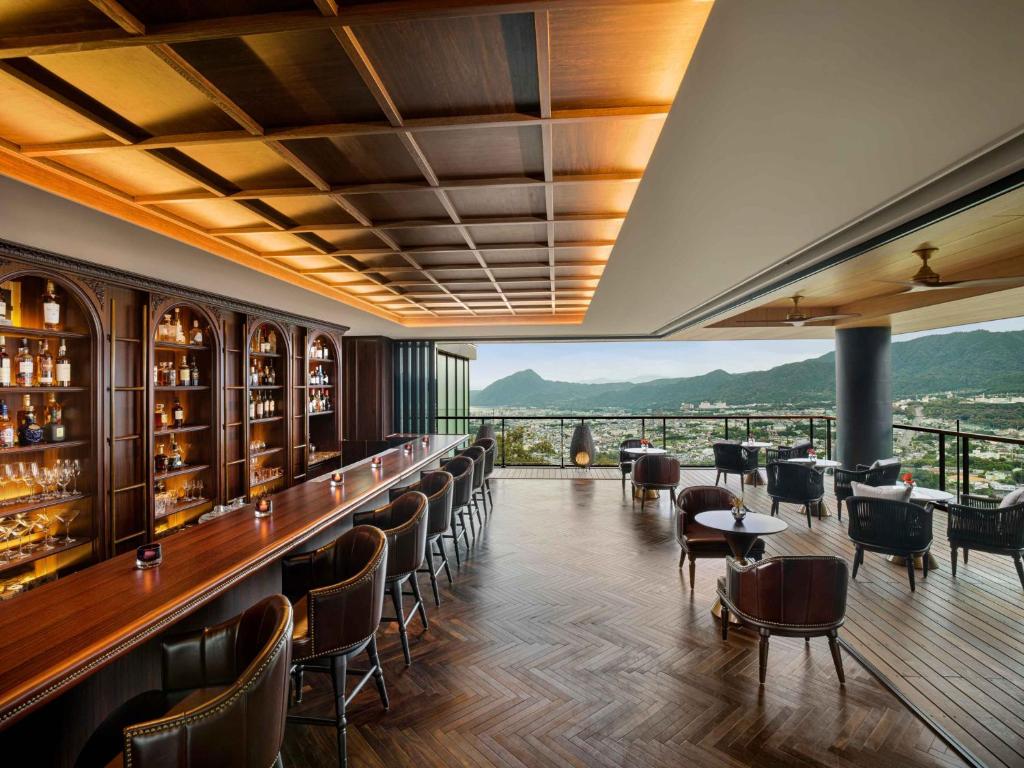 Ana Intercontinental Beppu Resort Spa Bar Terrace View