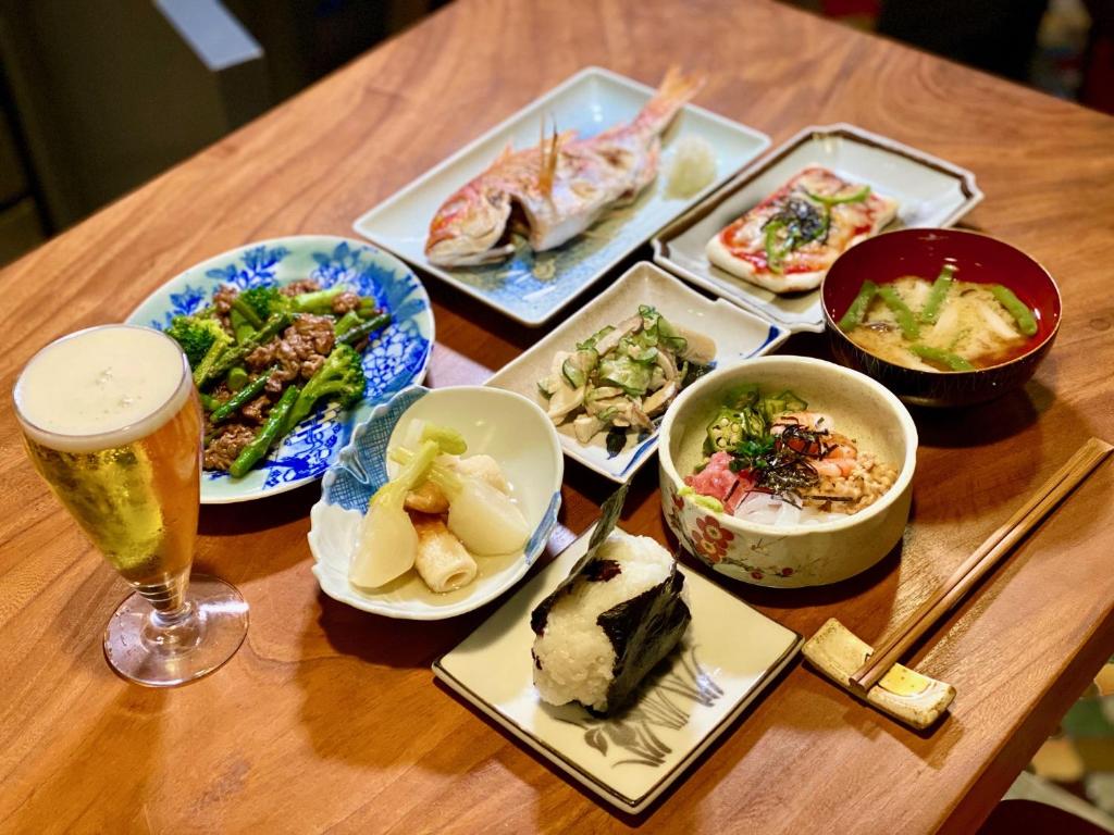 Andon Ryokan Japanese Dinner