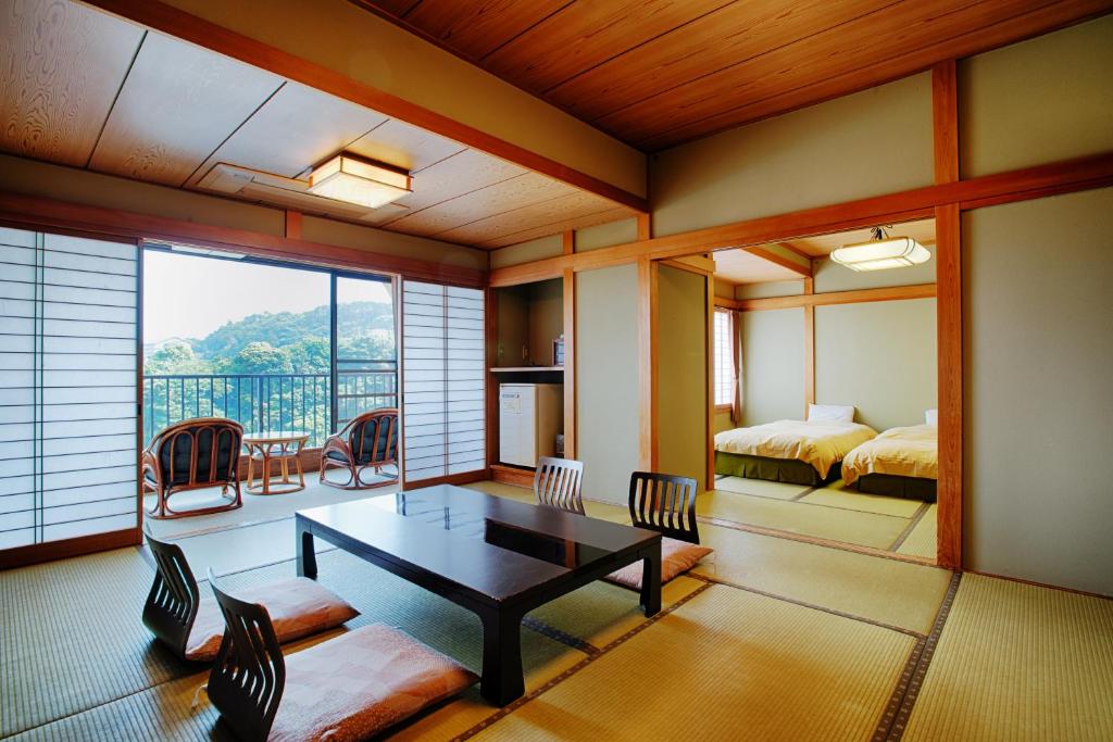 Atagawa Prince Hotel Tatami Room Futon Beds