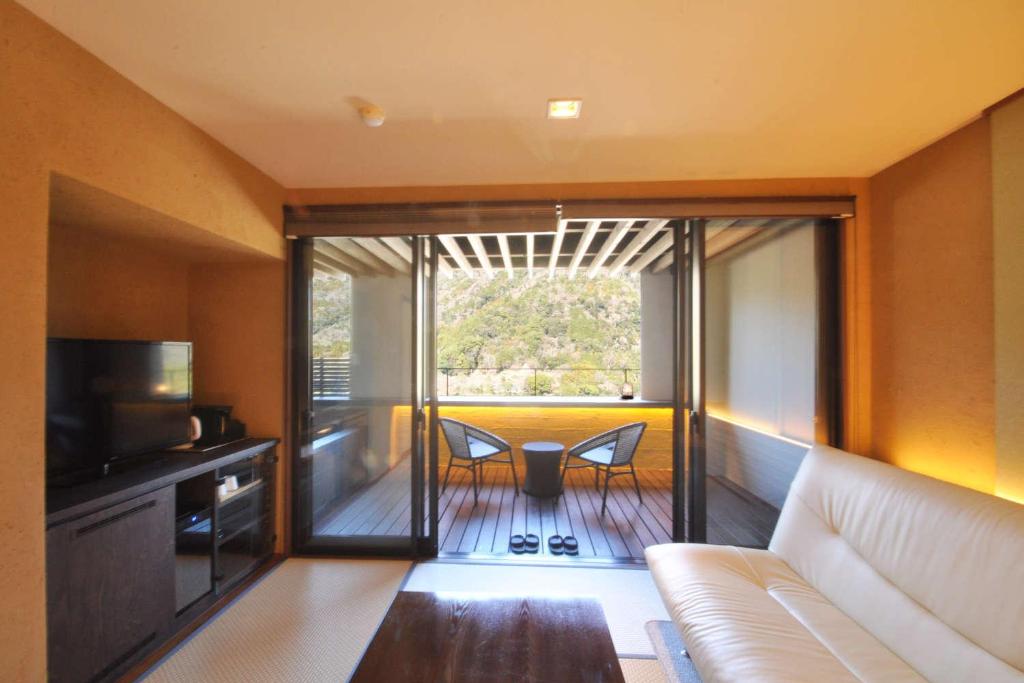 Aura Tachibana Living Room Balcony