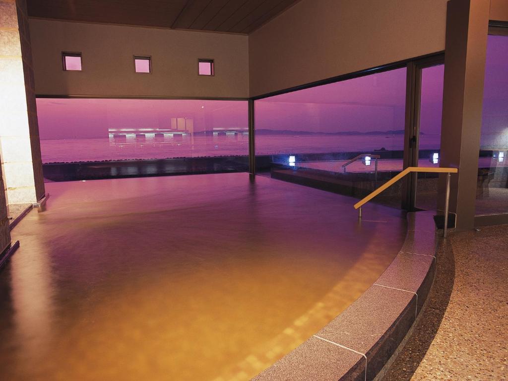Awaji Yumesenkei Onsen Sunset