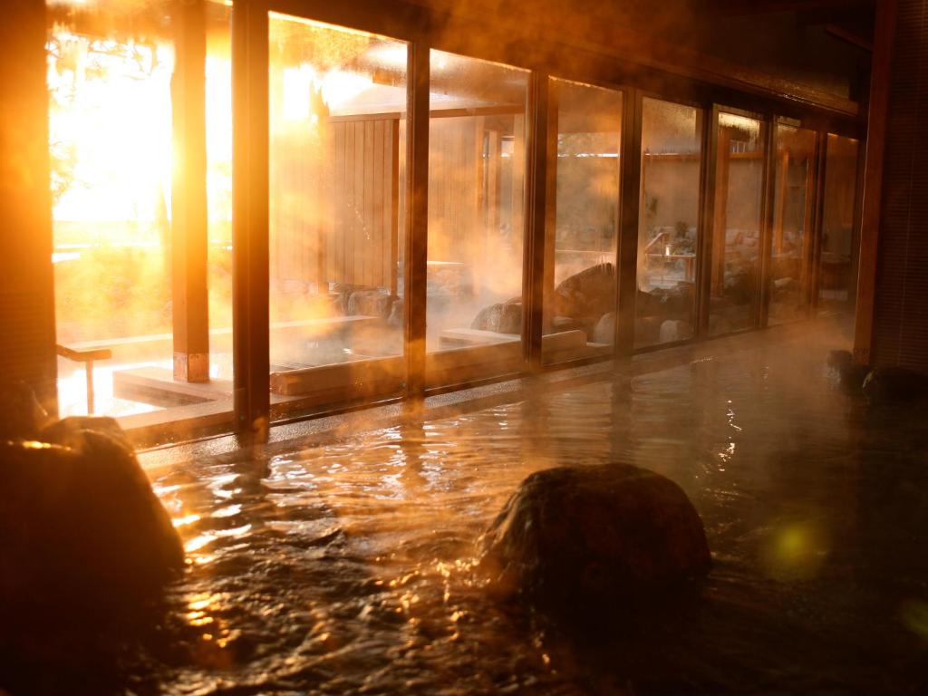 Awaji Yumesenkei Onsen Sunset