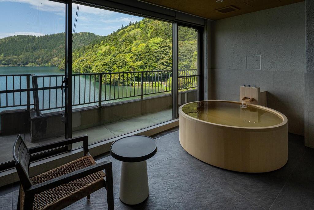 Azumaen Private Onsen View