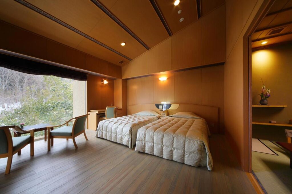 Bettei Senjyuan Bedroom Tatami