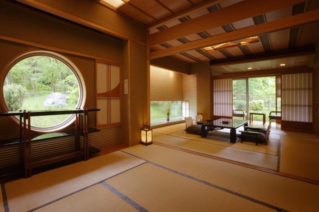 Bettei Senjyuan Tatami Room Garden View