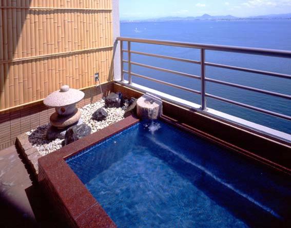 Biwako Grand Hotel Onsen Balcony View