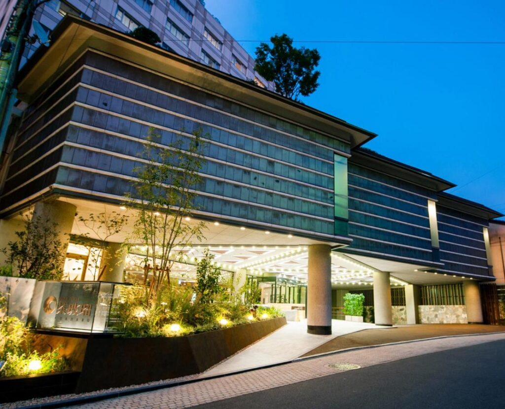 Chaharu Entrance Exterior Night