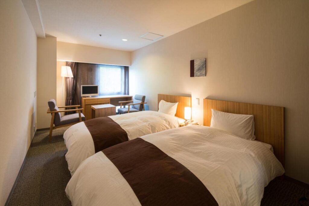 Chaharu Ryokan Twin Room
